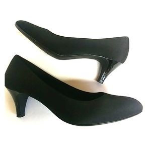 Coach and Four Black Sahara Heels